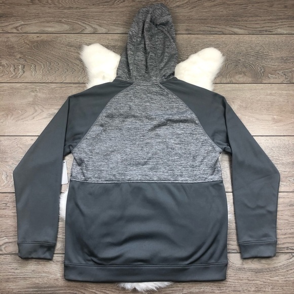 Reebok Men’s Grey Hoodie Sweatshirt - Picture 3 of 3